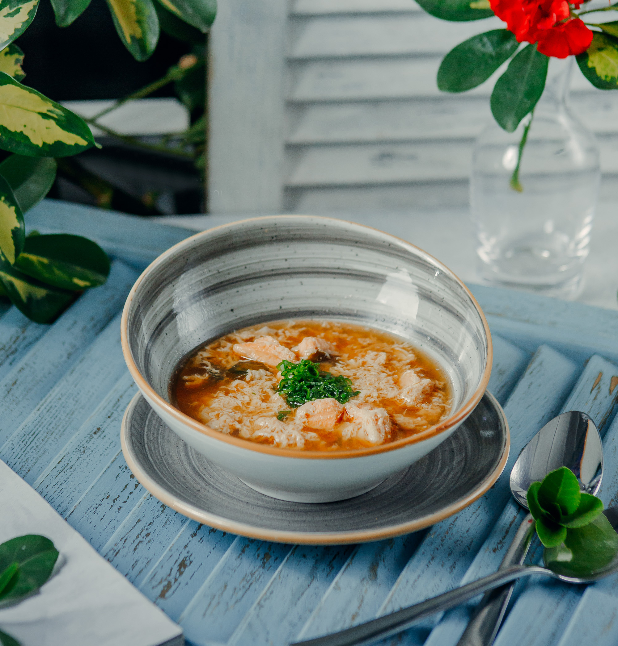 Three step recipe to delicious Crab Soup.