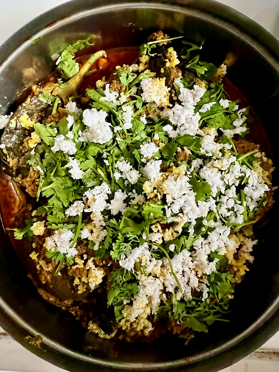 New and easy recipe for Brinjal Pahi