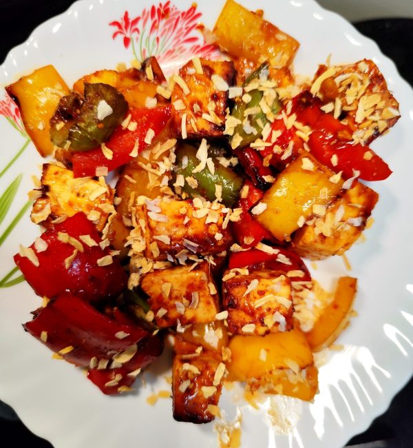 Healthy "No Oil" recipe for Paneer Chilli Poppers by Sameer S Nilatkar